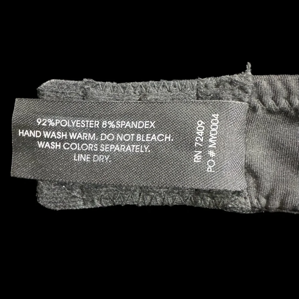 NWOT -Women’s Black Bra & Panty Set -Besima -Cheetah Print Edging -Sizes 34B & 7 - Picture 10 of 12